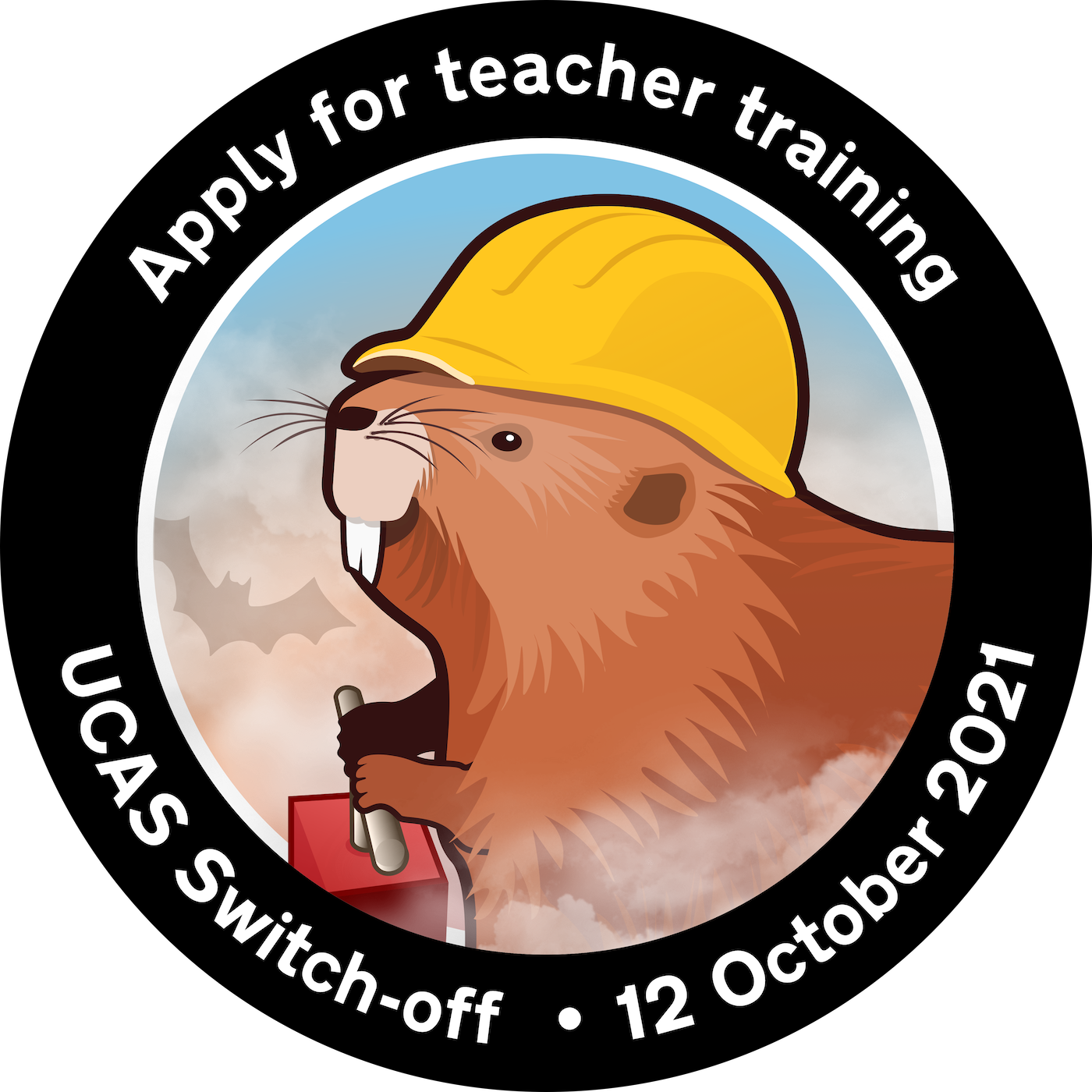 Screenshot of Apply for teacher training UCAS Switch-off